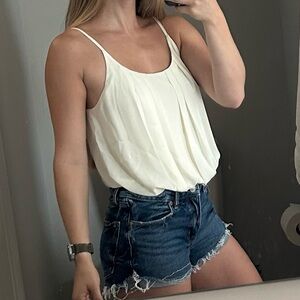 Cream bodysuit